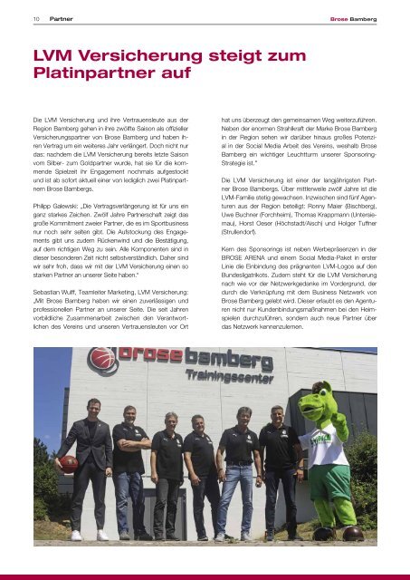 offcourt - Das Brose Bamberg Business Club-Magazin