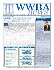 WWBA September 2021 Newsletter