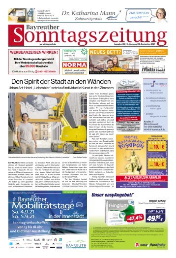 2021-09-05 Bayreuther Sonntagszeitung