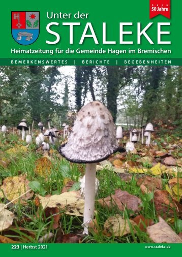 Unter der Staleke 223, Herbst 2021