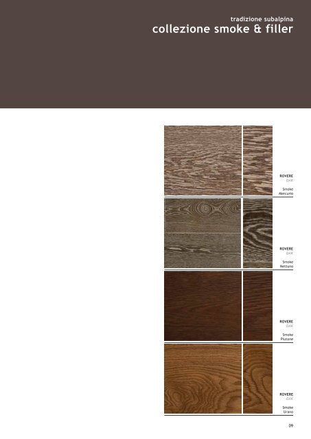 collezione smoke & filler - italiatre