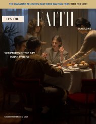 It's the Faith - Shabbat issue September 4, 2021