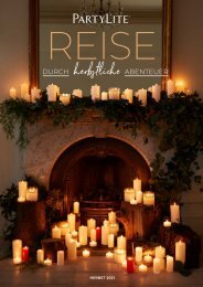 PartyLite Katalog Herbst/Winter/Weihnachten 2021