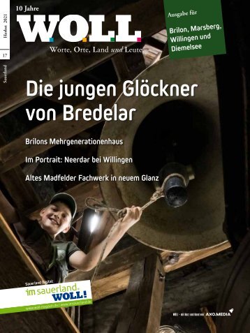 WOLL Magazin 2021.3 Herbst I Brilon, Marsberg, Willingen, Diemelsee