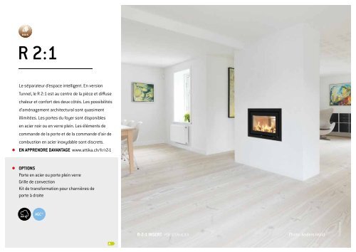 Attika Catalogue : Cheminées à bois & gaz 2022