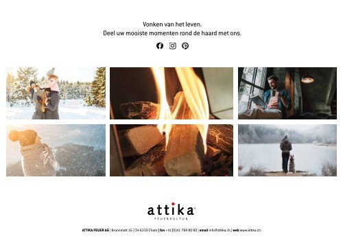 Attika Catalogus : Haarden hout & gas 2022
