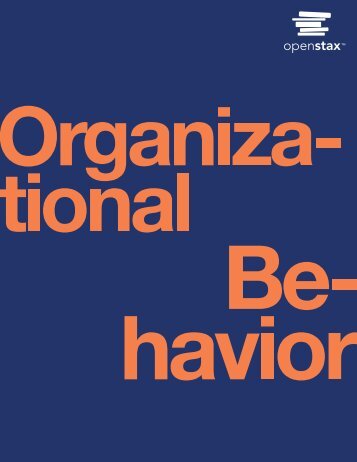 Organizational Behavior, 2019a