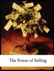 The Power of Selling, 2010a
