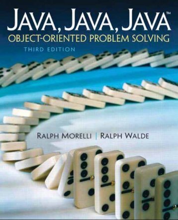 Java, Java, Java - Object-Oriented Problem Solving, 2016a