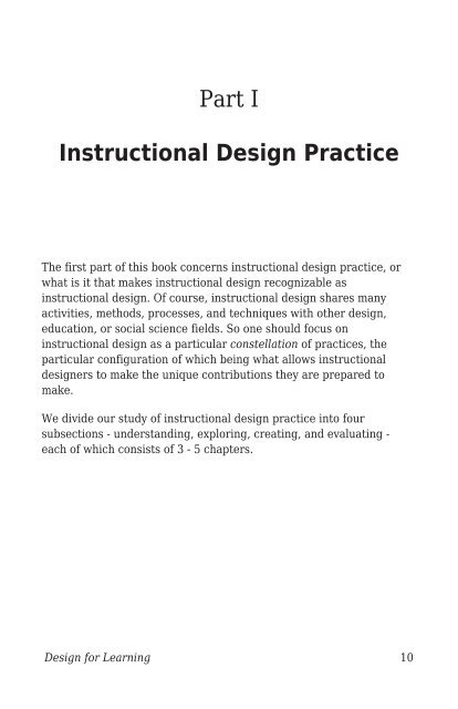 Design for Learning- Principles, Processes, and Praxis, 2021a