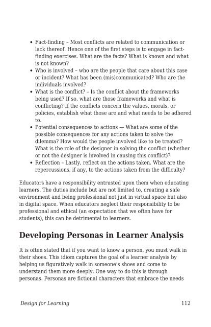 Design for Learning- Principles, Processes, and Praxis, 2021a