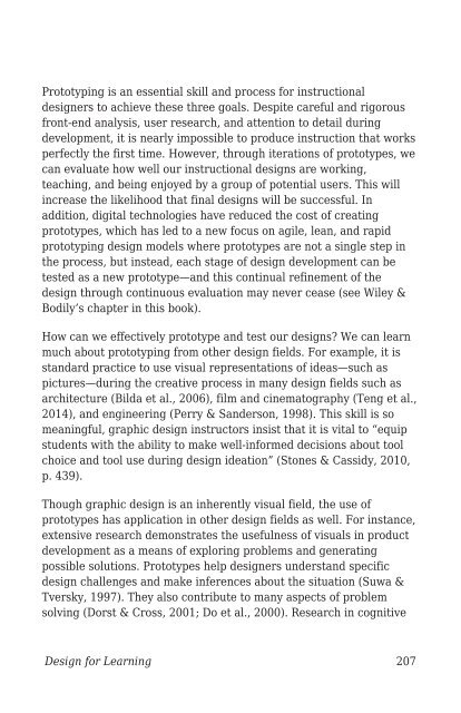 Design for Learning- Principles, Processes, and Praxis, 2021a