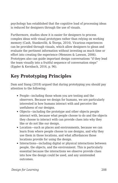 Design for Learning- Principles, Processes, and Praxis, 2021a