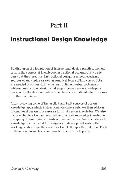 Design for Learning- Principles, Processes, and Praxis, 2021a