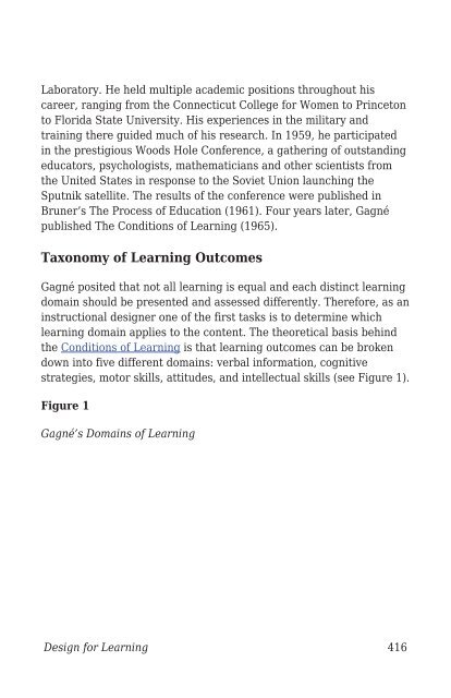 Design for Learning- Principles, Processes, and Praxis, 2021a