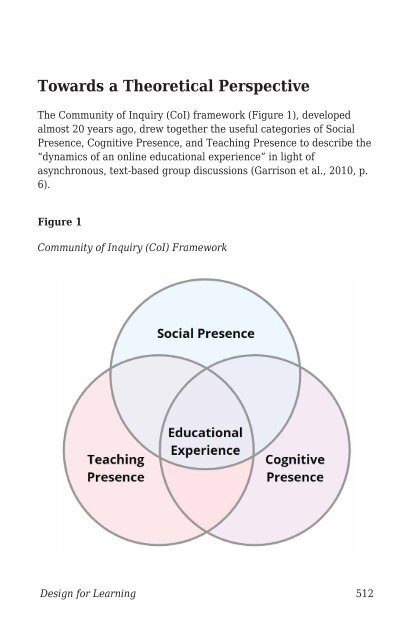 Design for Learning- Principles, Processes, and Praxis, 2021a