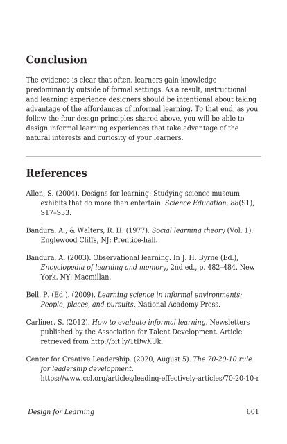 Design for Learning- Principles, Processes, and Praxis, 2021a