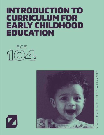 Introduction to Curriculum for Early Childhood Education, 2019a