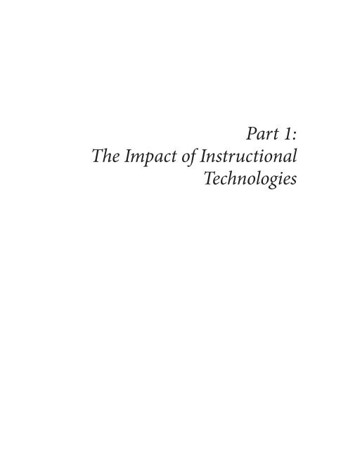 Education for a Digital World Advice, Guidelines and Effective Practice from Around Globe, 2008a