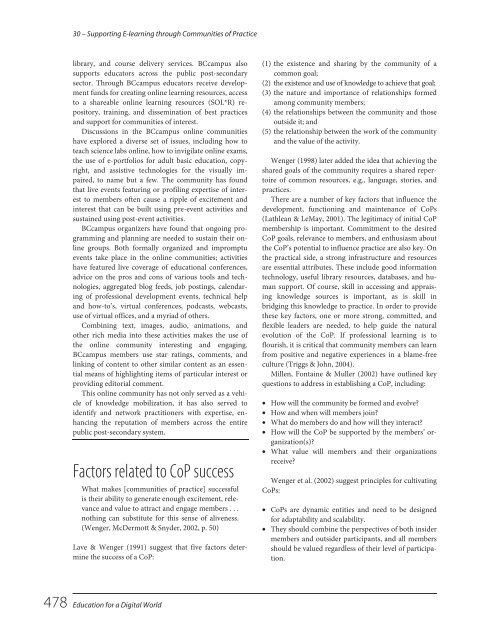 Education for a Digital World Advice, Guidelines and Effective Practice from Around Globe, 2008a