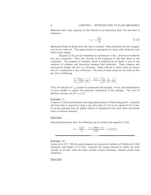 Basics of Fluid Mechanics, 2014a