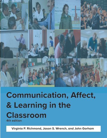 Communication, Affect, & Learning in the Classroom - 4th Edition, 2020a