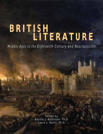 British Literature I Anthology - From the Middle Ages to Neoclassicism and the Eighteenth Century, 2018a