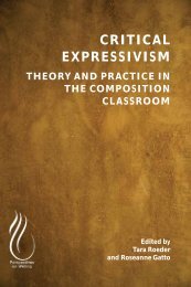 Critical Expressivism - Theory and Practice in the Composition Classroom, 2014a