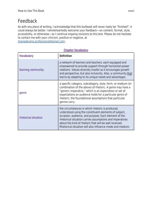 EmpoWord - A Student-Centered Anthology & Handbook for College Writers, 2018a