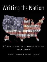 Writing the Nation - A Concise Introduction to American Literature 1865 to Present, 2015a