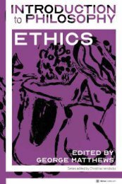 Introduction to Philosophy- Ethics, 2019a