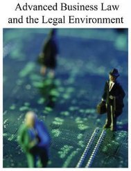 The Legal Environment of Business 第14版 The Legal Environment of Business 第14版 The Legal