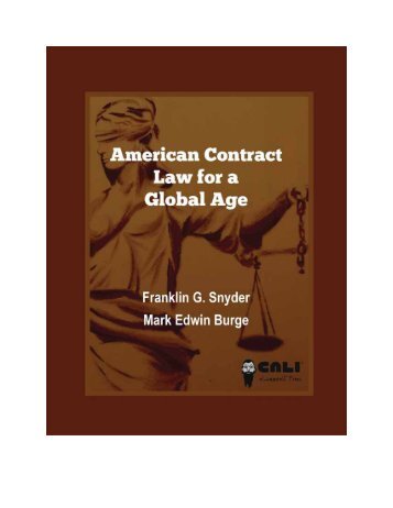 American Contract Law for a Global Age, 2017a