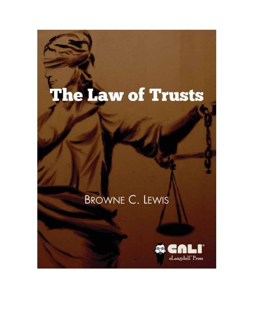 The Law of Trusts, 2013a