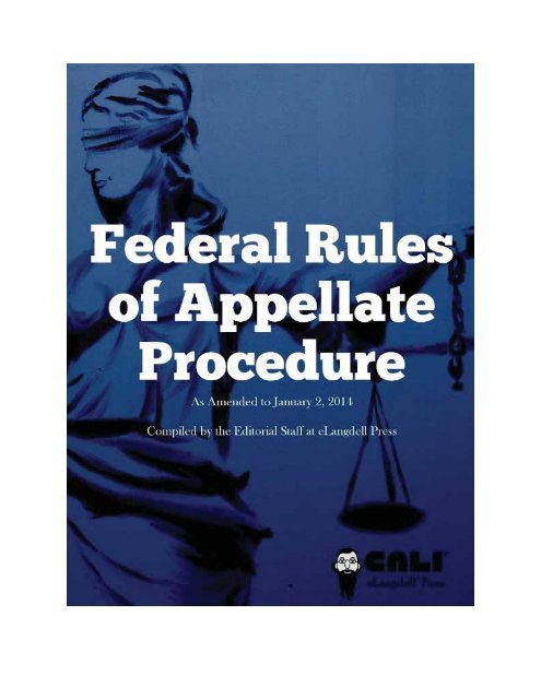 Federal Rules of Appellate Procedure 2014-2015, 2014a