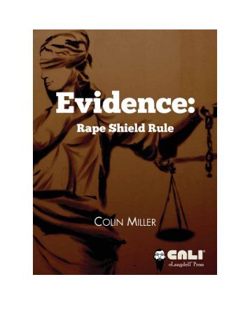 Evidence - Rape Shield Rule, 2014a