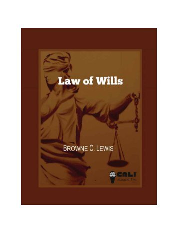 Law of Wills, 2016A