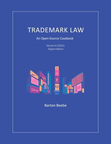 Trademark Law - An Open-Source Casebook - 7.0, 2020a