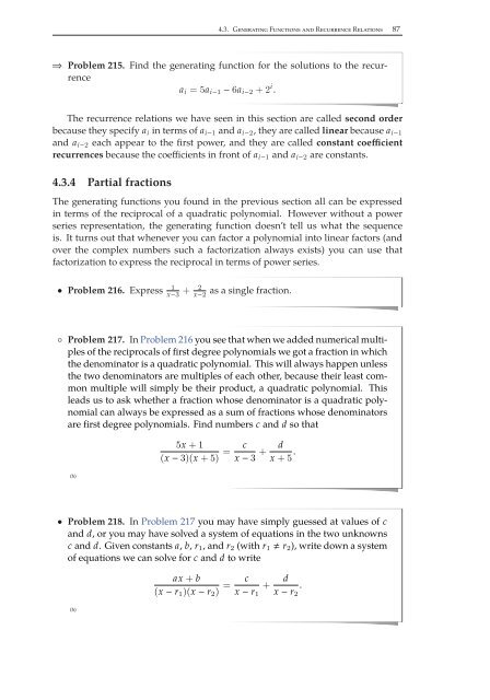 Combinatorics Through Guided Discovery, 2004a