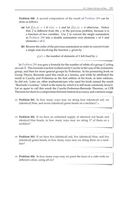 Combinatorics Through Guided Discovery, 2004a