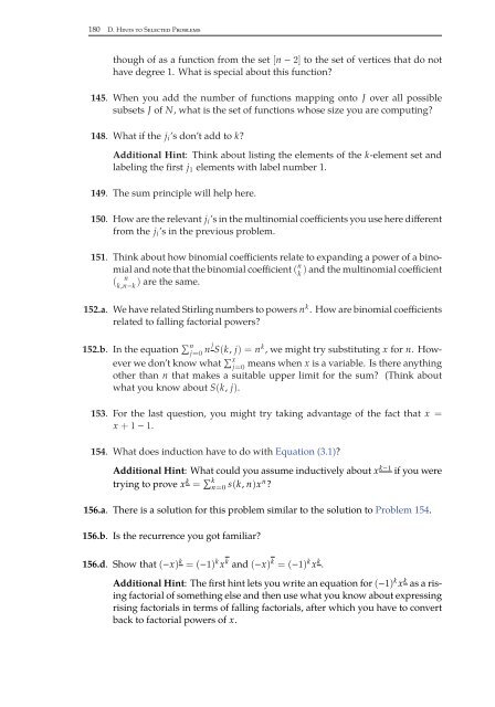 Combinatorics Through Guided Discovery, 2004a