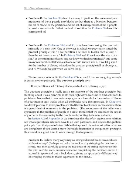 Combinatorics Through Guided Discovery, 2004a