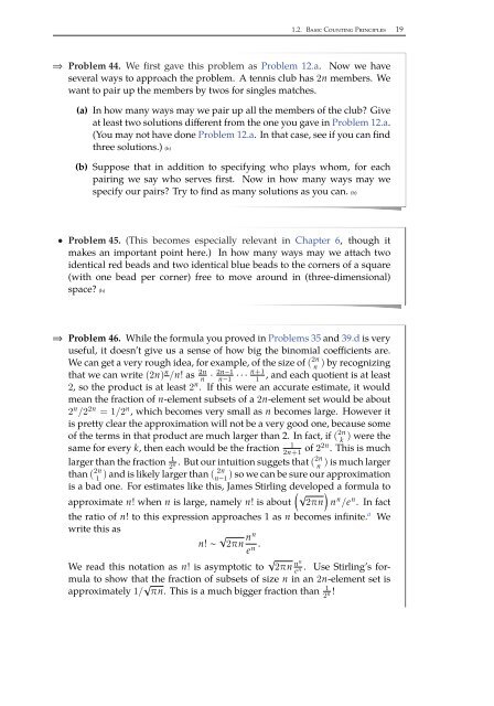 Combinatorics Through Guided Discovery, 2004a