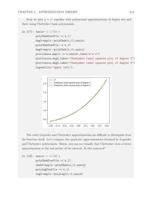 First Semester in Numerical Analysis with Julia, 2020a