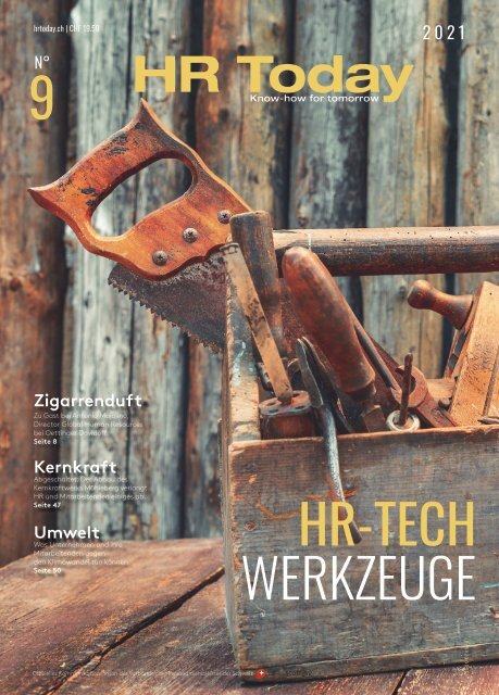 HR Today 9/21 HR-Tech Werkzeuge