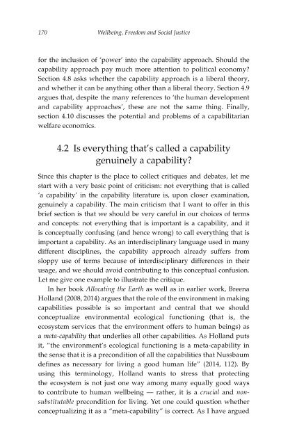 Wellbeing, Freedom and Social Justice The Capability Approach Re-Examined, 2017a