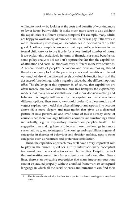 Wellbeing, Freedom and Social Justice The Capability Approach Re-Examined, 2017a