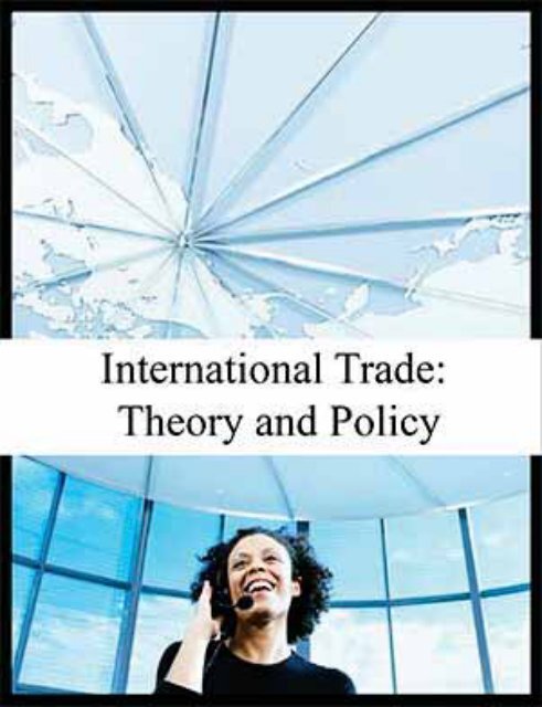 International Trade - Theory and Policy, 2010a
