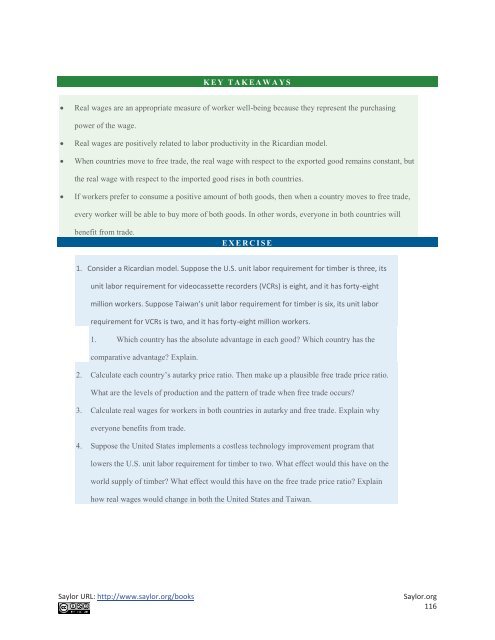 International Trade - Theory and Policy, 2010a