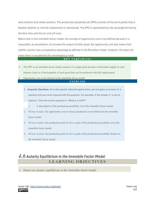 International Trade - Theory and Policy, 2010a